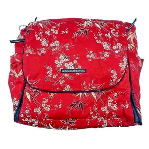 Nearly New Gorgeous Petunia Pickle Bottom Pink Floral Print Diaper Bag Backpack